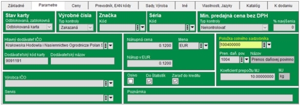 Nastavenie prenosu daňovej povinnosti pre odoslané faktúry